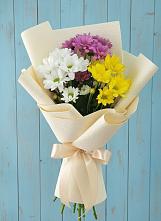 Букет цветов из:  Хризантемы в Новом Маяке