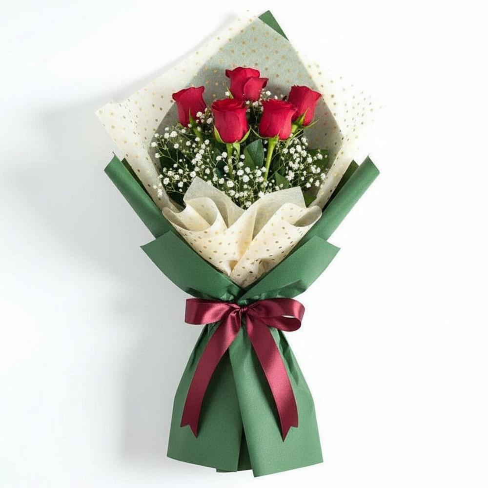 Букет цветов из: Розы в Новом Маяке