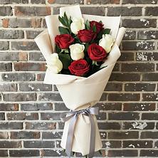 Букет цветов из:  Розы в Новом Маяке