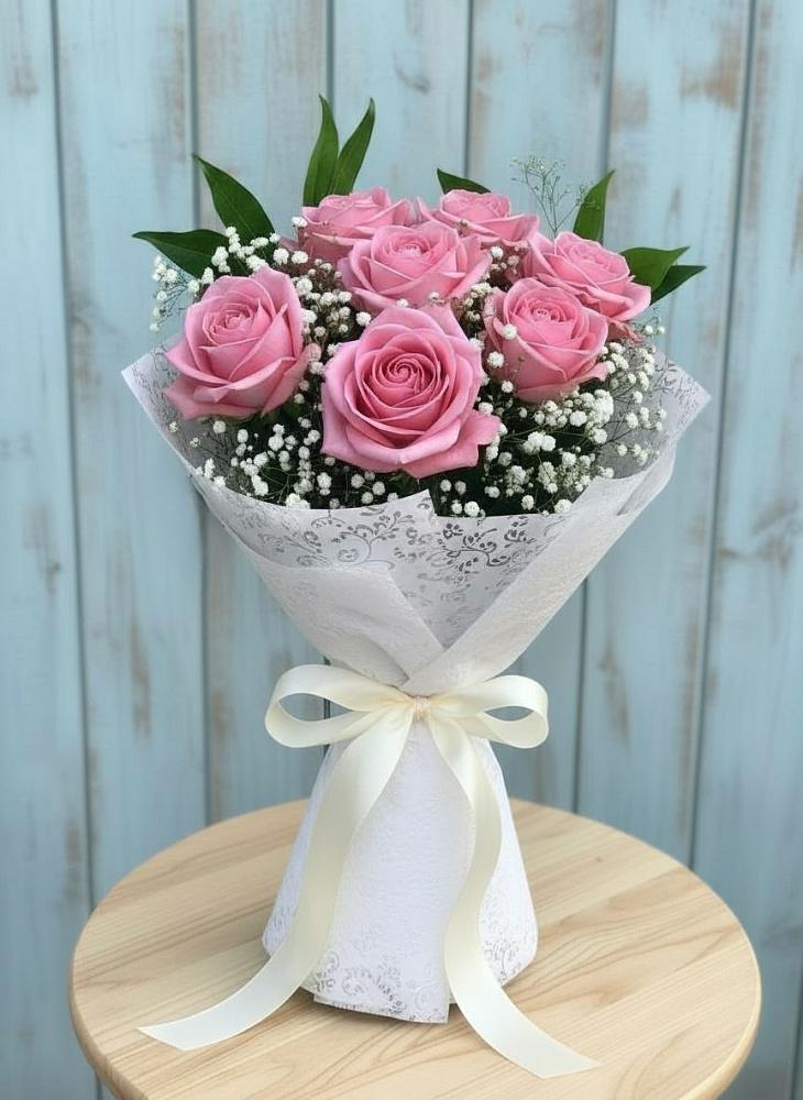 Букет цветов из: Розы в Новом Маяке