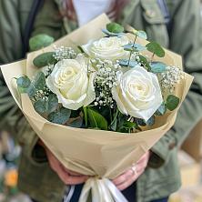 Букет Нежные грёзы в Новом Маяке Букет цветов из: Розы в Новом Маяке
