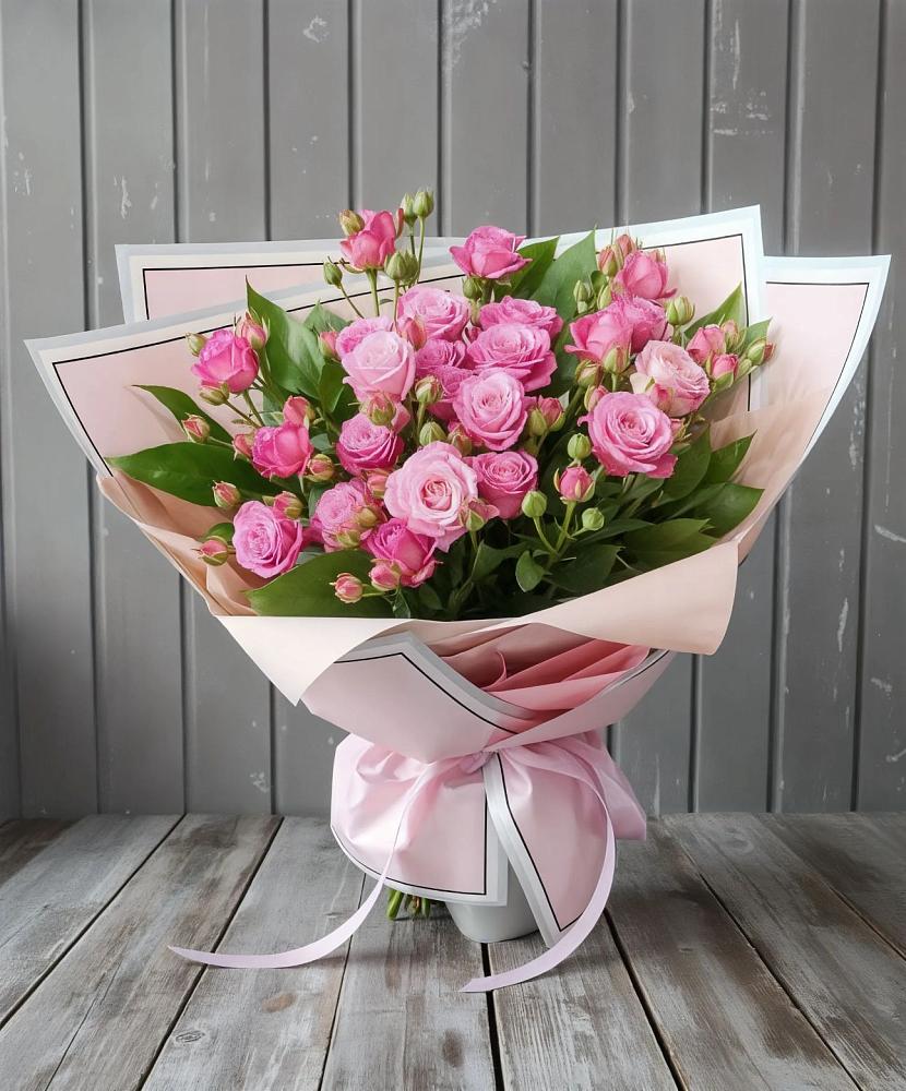 Букет Розовый кустик в Новом Маяке