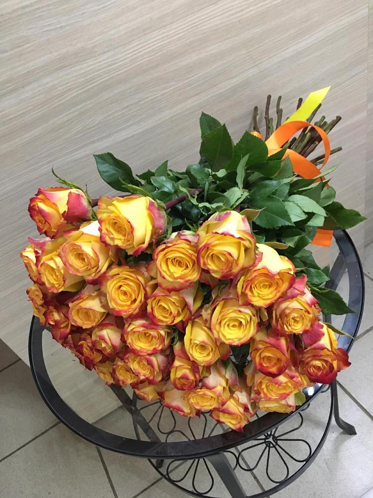 Букет Желтые розы в Новом Маяке