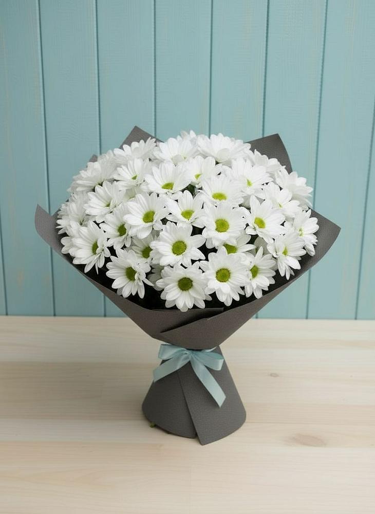 Букет цветов из: Хризантемы в Новом Маяке