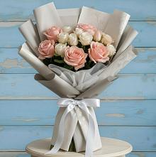 Букет цветов из:  Розы #REPLACE_PRED# Новом Маяке