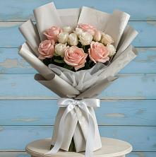 Букет цветов из:  Розы в Новом Маяке