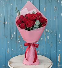 Букет цветов из:  Розы в Новом Маяке