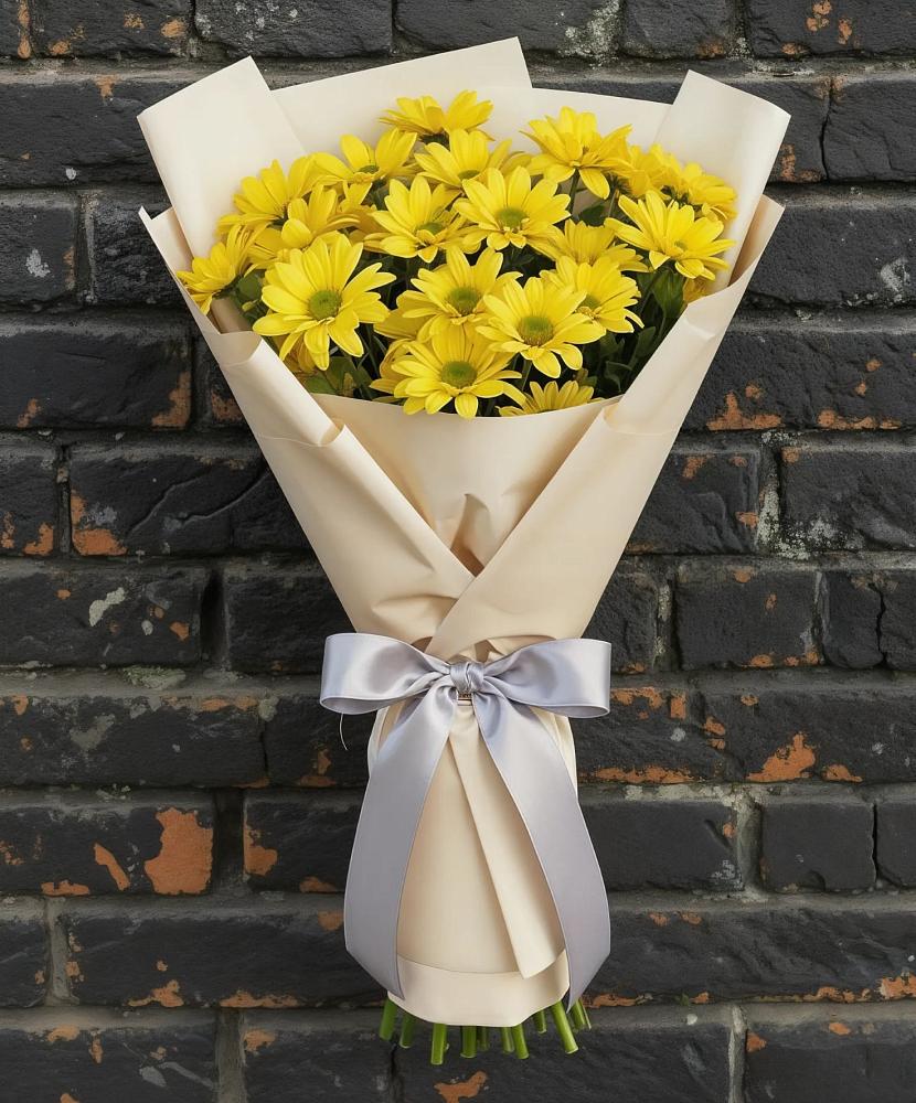 Букет цветов из: Хризантемы в Новом Маяке