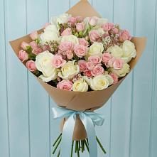 Букет цветов из:  Розы в Новом Маяке